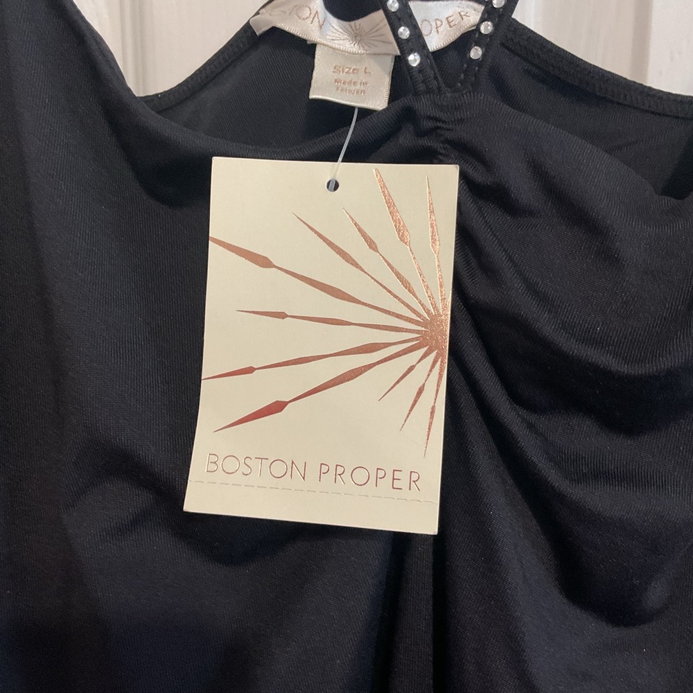 Boston Proper Glam Cami Multi Straps Bling NWT - Picture 4 of 5